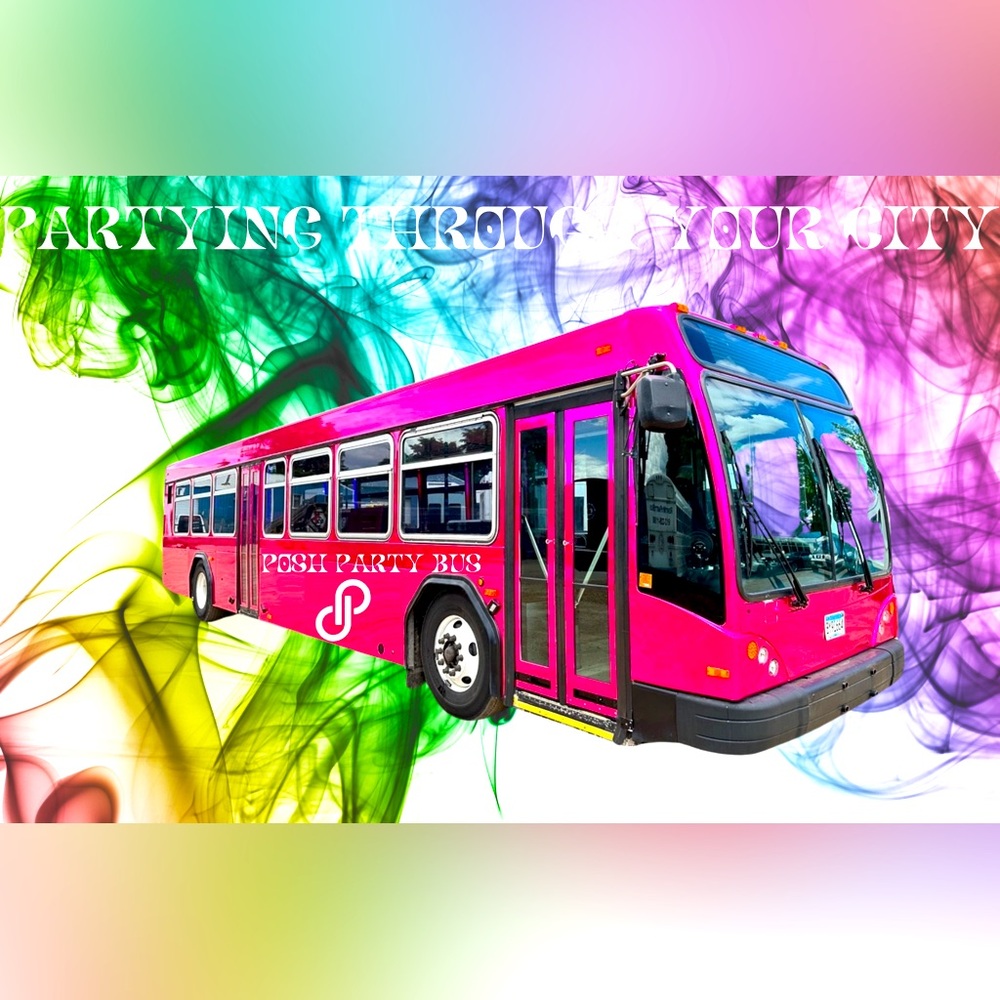 🚌 🥳LIVE ON THE POSH PARTY BUS!!🚌 🥳